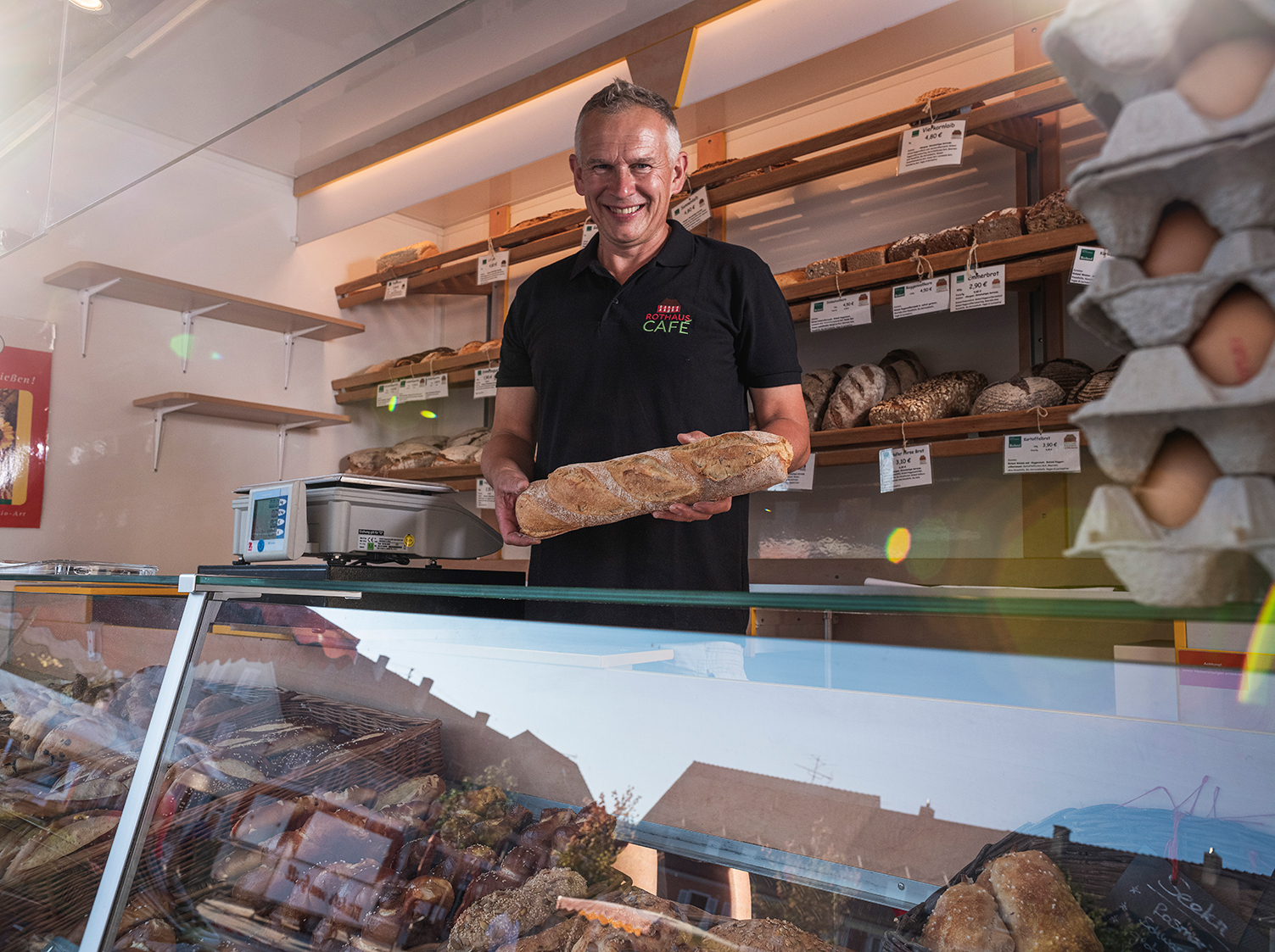 Rothaus Café Bäckerei Biomarkt Breisach